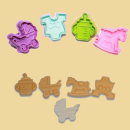 BabyAusstechformen Set 4er AKTION