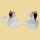 Brautpaar mit Blumen 16,5cm 28456 2 versch. Motive