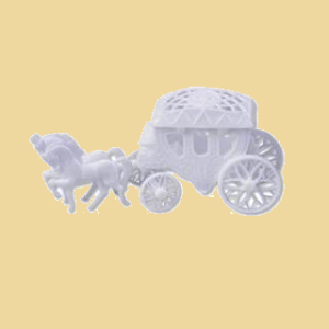 Hochzeits Kutsche weiss