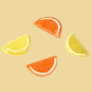 Geleescheiben Orangen Zitrone 175g