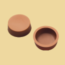 Rundschale Vollmilch flach/11mm Höhe 63 Stk/Lage