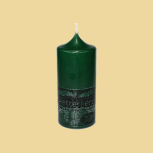 Zehrer Allwetterkerze Nr. 1 gruen 17cm