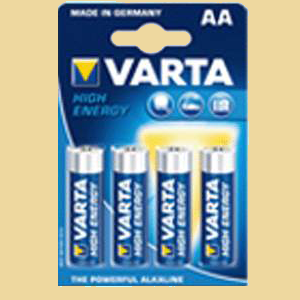 Varta Batterien High Energy AAA 4er Packung