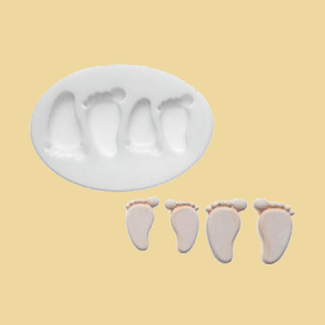 Dekoflex Model Babyfüsse (Abdrücke)