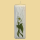Hochzeitskerze 4 Kant Stumpen Calla 24x8cm