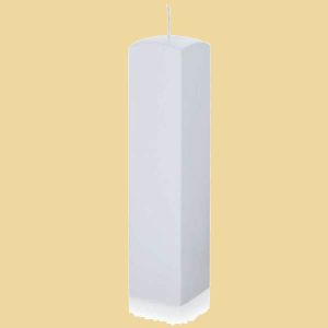 Vierkant Formenkerze Kerzenrohling 250x60mm