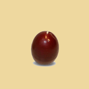 Ostereikerze 9cm dunkelrot