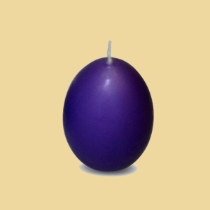 Ostereikerze 8cm violett