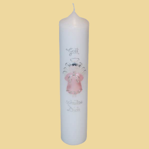 Taufstumpen Schutzengel Nicole rosa