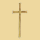 goldenes Kreuz Wachsverzierung