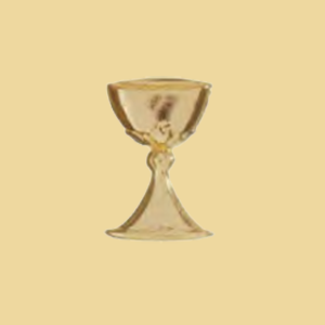 Wachskelch gold Verzierornament
