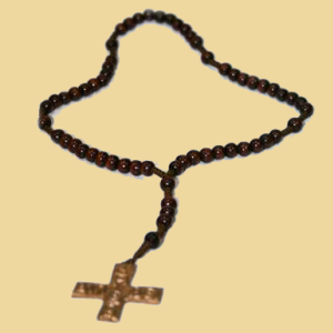 Rosenkranz Holz braun