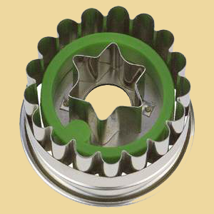 Linzer Ausstecher mit Stern 4,8cm