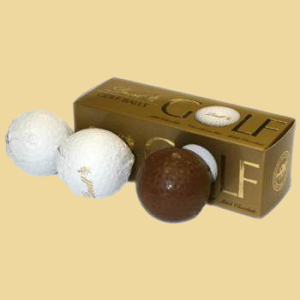Lindt Schoko Golfball - Golfbälle 3er