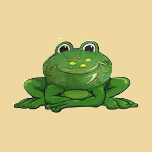 Schokolade Frosch Vollmilch 6cm
