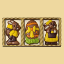 Schokolade Geschenkpackung Ostern 3er