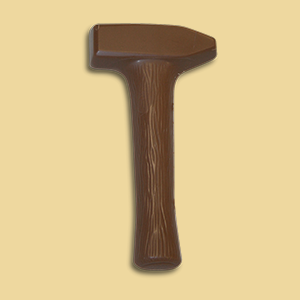 Schokolade Hammer Werkzeug Vollmilch 12,5cm