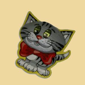 Schokolade Katze 7cm