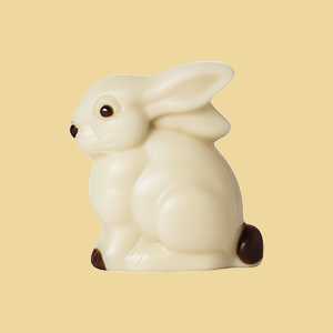 Schokolade Mini Hase weisse Schokolade 18g