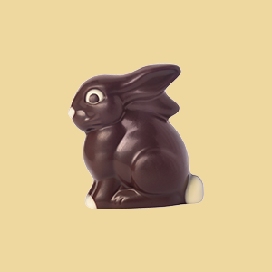 Schokolade Mini Hase Zartbitter Schokolade 18g