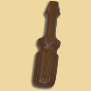 Schokolade Schraubenzieher Werkzeug Vollmilch 13cm
