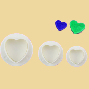 Mini Herzen Ausstechformen Set 3er