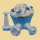 Mini Karo Ausstechformen Set 3er