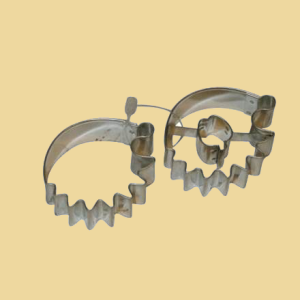 Mini Linzer Ausstecher Set Duo Igel mit Apfel