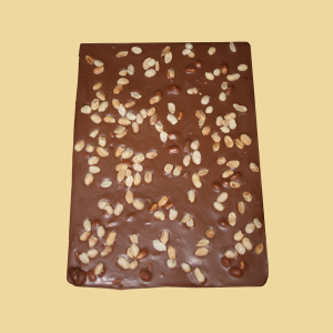 Erdnussschokolade "Negerbrot" Vollmilch per 100g