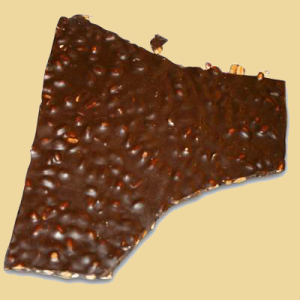 Erdnusschokolade "Negerbrot" Zartbitter per 100g