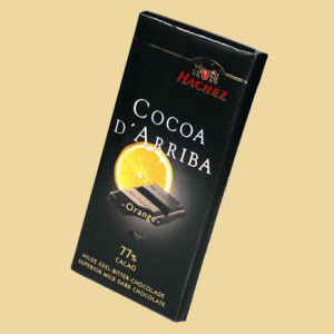 Hachez Cocoa dArriba orange 77%
