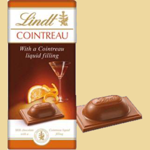 Lindt Tafeln Marille mit Alkohol 100 g