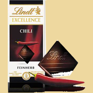 Lindt Excellence Chili 100g Tafel