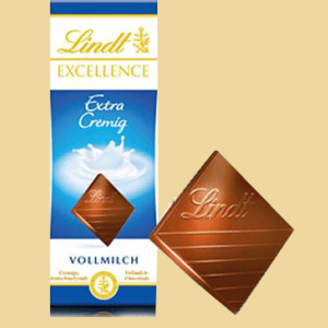 Lindt Excellence Extra Cremig Milch 100g