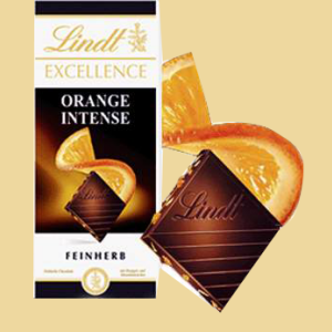 Lindt Excellence Orange 100g Tafel