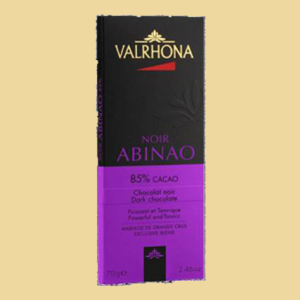 Valrhona Noir Abinao 85% 70g