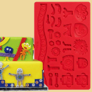 Roboter & Monster Silikon Prägematte