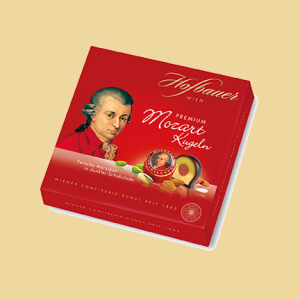 Hofbauer Mozartkugeln Zartbitter 100g