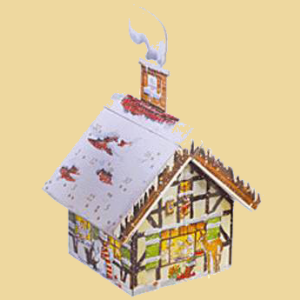 Adventshaus Adventkalender mit Trüffel & Pralinen