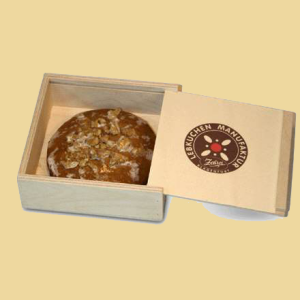 Lebkuchen Meisterstück Walnuss Marzipan Holzkiste