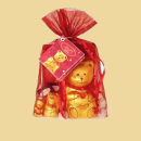 Lindt Teddy Geschenk Organza Säckchen