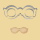 Brille Keksausstecher 8cm