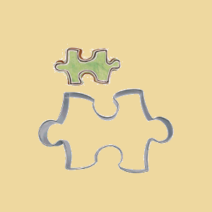 Puzzleteil Keksausstecher 9cm
