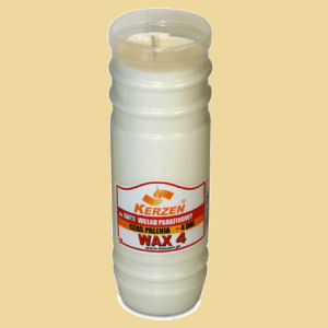 Paraffineinsatz für Grablaternen 17,5cm Wax 4