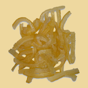 Zitronen Streifen per 100g