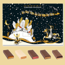 Zotter Adventkalender mit handgeschöpften Schokoladen