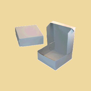 Tortenkarton 22x22x9cm aufklappbar