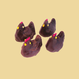 Fondant Hühnchen mit Eierlikör