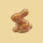 Nougat Hase marbriert