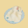 Marzipan Baby schlafend mit Decke 9cm blau